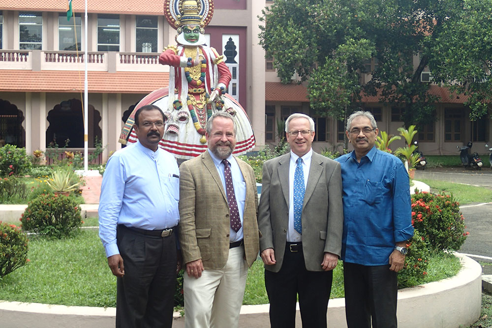 Sam Bentley in India